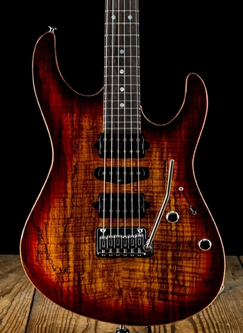 Suhr Modern Custom Spalt Maple/Korina - Aged Cherry Burst