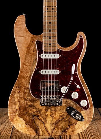 LSL Instruments Saticoy DX Spalted Maple/Swamp Ash - Tobacco Burst