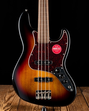 Squier Classic Vibe '60s Fretless Jazz Bass - 3-Color Sunburst