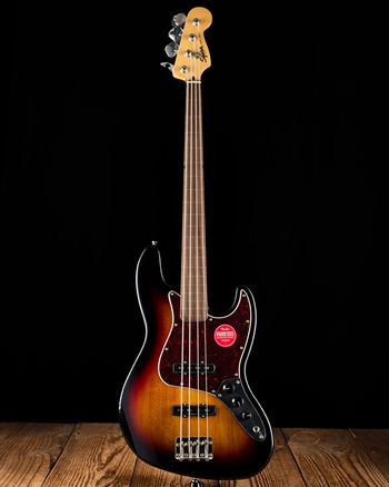 Squier Classic Vibe '60s Fretless Jazz Bass - 3-Color Sunburst