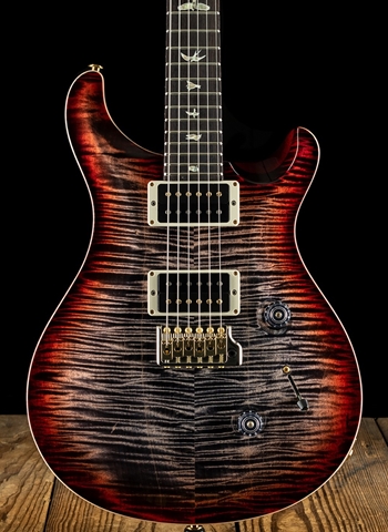 PRS Custom 24 (10 Top) - Charcoal Cherry Burst