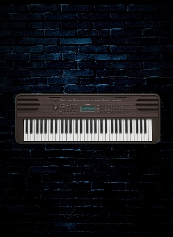 Yamaha PSR-E360 - 61-Key Portable Keyboard - Dark Walnut