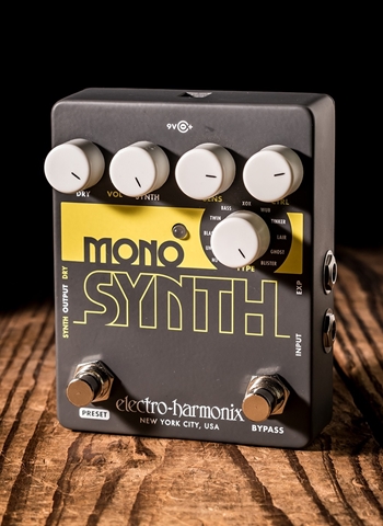 Electro-Harmonix Mono Synth Guitar Synthesizer Pedal