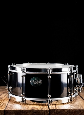 Pfeifer 6"x14" September Maple Snare Drum - Black