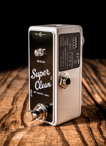 Xotic Super Clean Buffer EQ Pedal