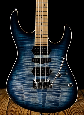 Suhr Modern Plus - Faded Trans Whale Blue Burst