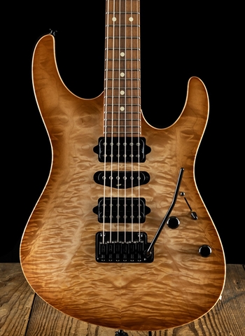 Suhr Modern Custom Quilt Maple/Roasted Alder - Natural Burst