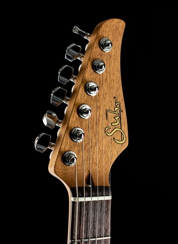 Suhr Standard Custom Quilt Maple/Genuine Mahogany - Deep Blue