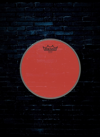 Remo BE-0310-CT-RD - 10" Emperor Colortone Drumhead - Red