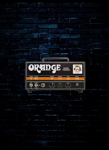 Orange Dark Terror - 15 Watt Guitar Head - Black