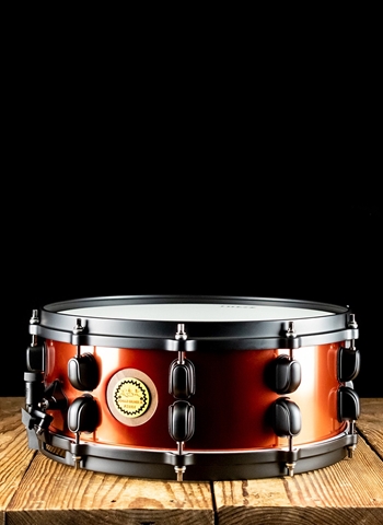 Tama RB1455 - 5.5"x14" Ronald Bruner Jr. Signature Walnut/Steel Hybrid Snare Drum