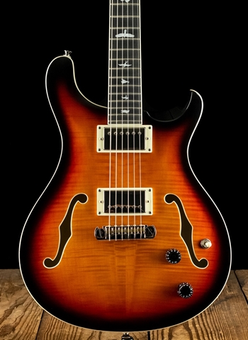 PRS SE Hollowbody II - Tricolor Sunburst