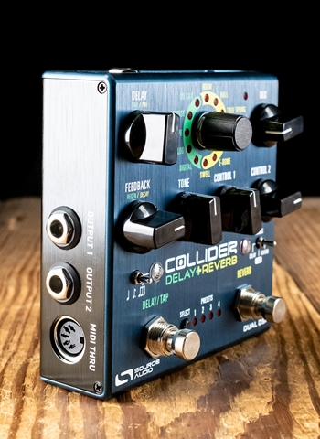 Source Audio Collider Delay+Reverb Pedal