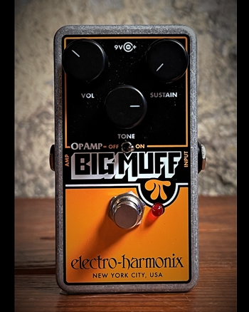 Electro-Harmonix Op-Amp Big Muff Pi Distortion/Sustainer Pedal *USED*