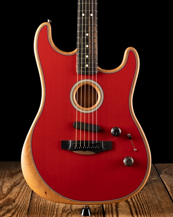 Fender American Acoustasonic Stratocaster - Dakota Red