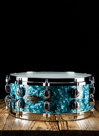Tama WBRS55 - 5.5"x14" Starclassic Walnut/Birch Snare (Open Box) - Turquoise Pearl