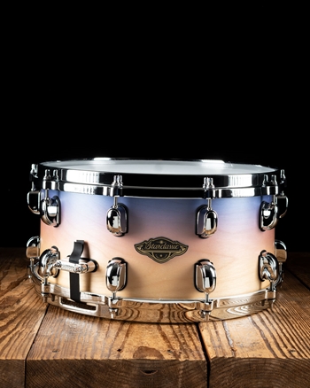 Tama WBSS65 - 6.5"x14" Starclassic Walnut/Birch Snare Drum - Satin Purple Atmosphere Fade