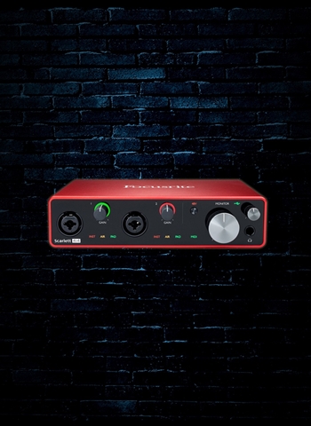 Focusrite Scarlett 4i4 - 4x4 USB Audio Interface (3rd Gen)