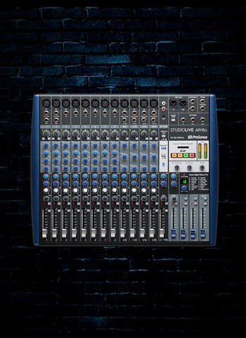 PreSonus StudioLive AR16c - 16-Channel USB-C Analog Recording Mixer & Audio Interface
