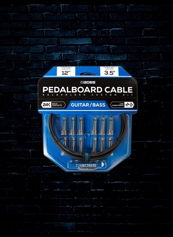 BOSS BCK-12 Solderless Pedalboard 12' Cable Kit