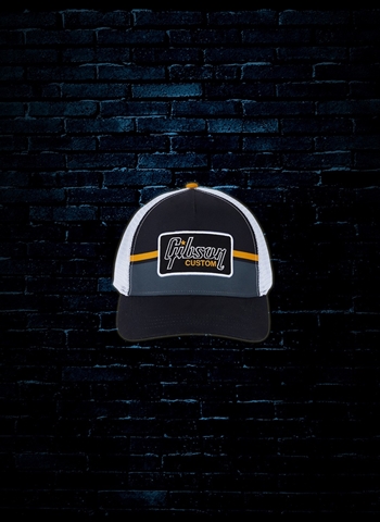 Gibson Custom Shop Premium Trucker Snapback Hat