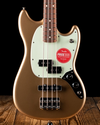 Fender Player Mustang Bass PJ - Firemist Gold