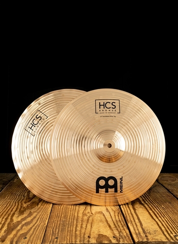 Meinl HCSB14SWH - 14" HCS Bronze Soundwave Hi-Hats