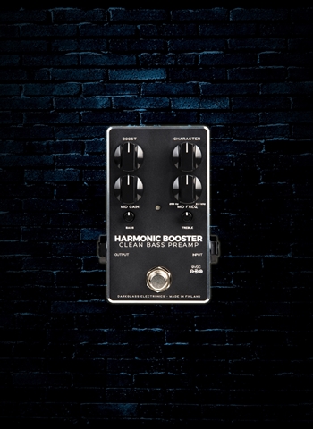 Darkglass Harmonic Booster Clean Bass Preamp Pedal