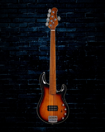 Ernie Ball Music Man BFR StingRay 5 Special Fretless - Vintage Sierra Burst