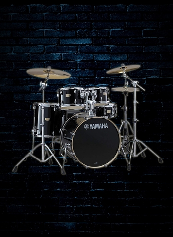 Yamaha Stage Custom Birch 5-Piece Drum Set - Raven Black