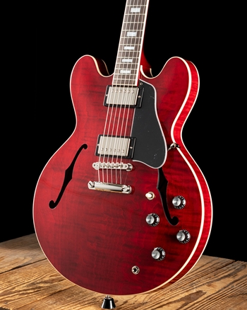 ギター Gibson ES-335 60s Cherry figured Gibson ES-335 Figured - Sixties Cherry – Empire Music