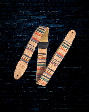 Levy's 2" Specialty Series Cork Guitar Strap - Nantucket