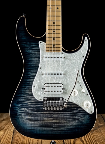 Suhr Standard Plus - Faded Trans Whale Blue Burst