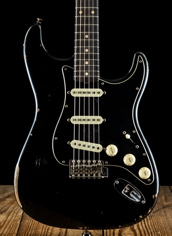 Fender Custom Shop 2019 Roasted Poblano Relic Strat - Aged Black