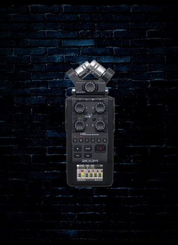 Zoom H6 All Black - Portable Handy Recorder