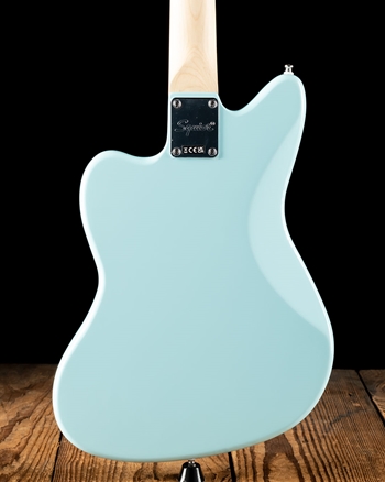 ギター Squier Mini Jazzmaster, Daphne Blue Squier Mini Jazzmaster HH MN Daphne Blue | USA