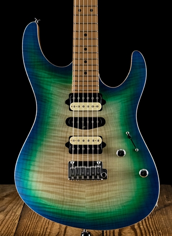 Suhr Modern Satin Flame - Island Burst