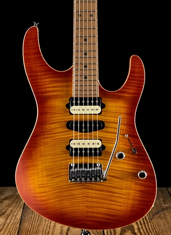 Suhr Modern Satin Flame - Honey Burst