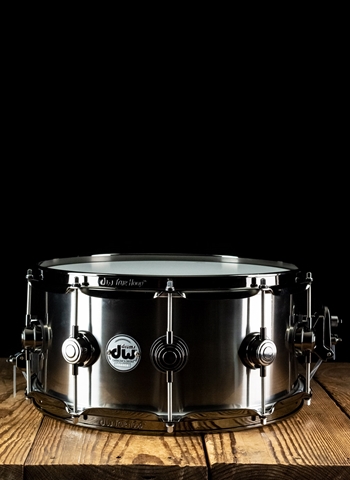 Drum Workshop 6.5"x14" Collector's Series Black Ti Snare Drum