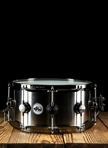 Drum Workshop 6.5"x14" Collector's Series Black Ti Snare Drum