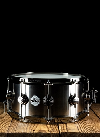 DW 6.5"x14" Collector's Series Black Ti Snare Drum