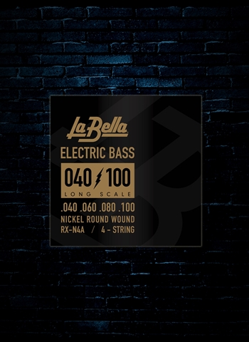 La Bella RX-N4A RX Nickel Bass Strings - Long Scale (40-100)