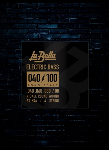 LaBella RX-N4A RX Nickel Bass Strings - Long Scale (40-100)