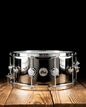 Drum Workshop 6.5"x14" Collector's Series Black Nickel Over Brass Snare Drum