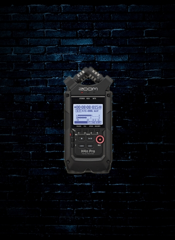 Zoom H4n Pro All Black Handy Recorder