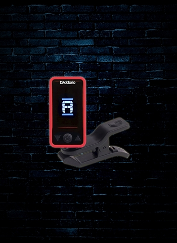 D'Addario Eclipse Chromatic Headstock Tuner - Red