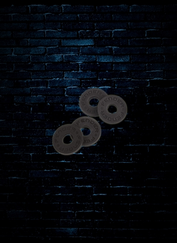 Fender Strap Blocks (4 Pack) - Black
