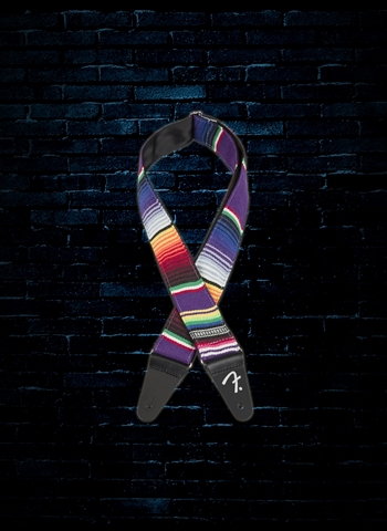 Fender 2" Serape Guitar Strap - Purple Multi