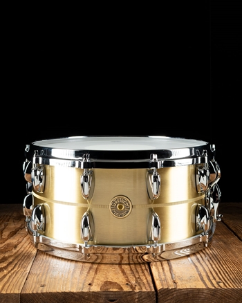 Gretsch 6.5"x14" USA Custom Bell Brass Snare Drum