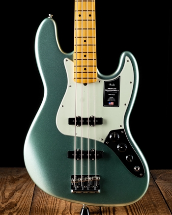 Fender American Professional II Jazz Bass - Mystic Surf Green